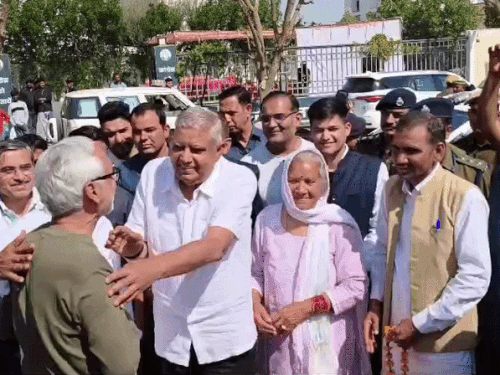 पूर्व उपराष्ट्रपति बोले मैंने कभी सेहत के प्रति लापरवाही नहीं बरती:इस्तीफा देते समय कहा था स्वास्थ्य को अहमियत दे रहा हूं