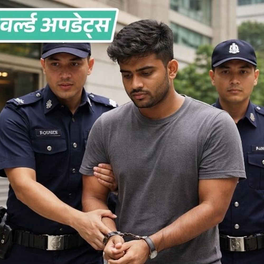 वर्ल्ड अपडेट्स:सिंगापुर में खुद को अधिकारी बताने वाले भारतवंशी युवक को 9 महीने की जेल