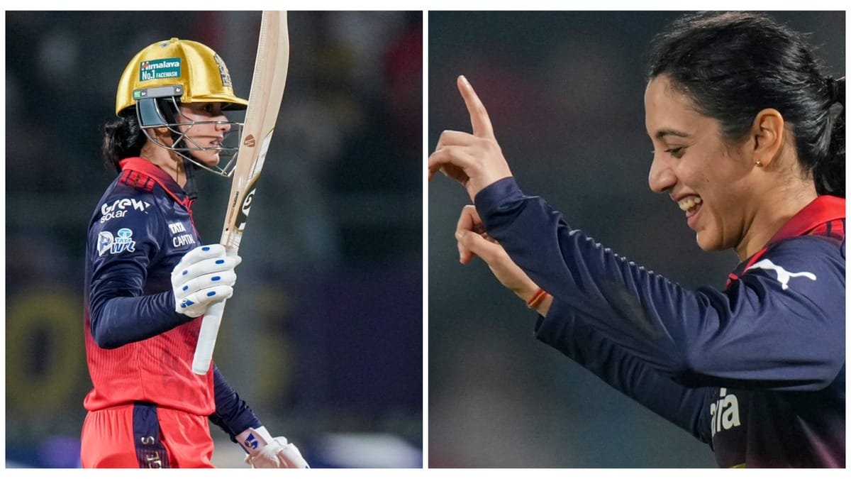 wpl: 'काफी कुछ झेल चुकी हैं मंधाना', श्रेयंका का स्मृति को खास संदेश; कप्तान के संघर्ष पर टीम ने लुटाया प्यार