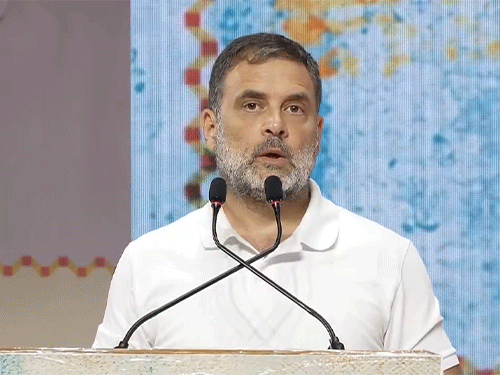 राहुल बोले du में जाति देखकर इंटरव्यू में फेल करते हैं:यूनिवर्सिटी ने कहा बयान से पहले फैक्ट चेक करें, एडमिशन एंट्रेंस टेस्ट से होते हैं