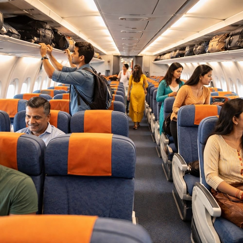सीटों पर एक्सट्रा चार्ज ना लगाने पर विमान कंपनियों का विरोध:कहा हमें हवाई किराया बढ़ाने पर मजबूर होना पड़ेगा; मंत्रालय से फैसला वापस लेने को कहा