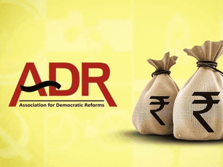 adr रिपोर्ट भाजपा को सबसे ज्यादा चंदा मिला:अन्य दलों को मिले चंदे का 10 गुना, पार्टियों को इस साल 161% अधिक पैसा मिला