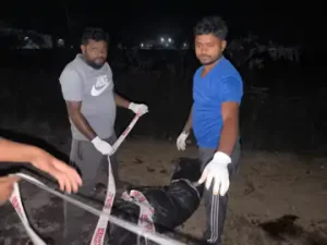 dhamtari accident: ट्रक ने पिकअप को मारी टक्कर, दो टुकड़ों में बंटा ड्राइवर का शरीर, तरबूज से भरी गाड़ी पलटी