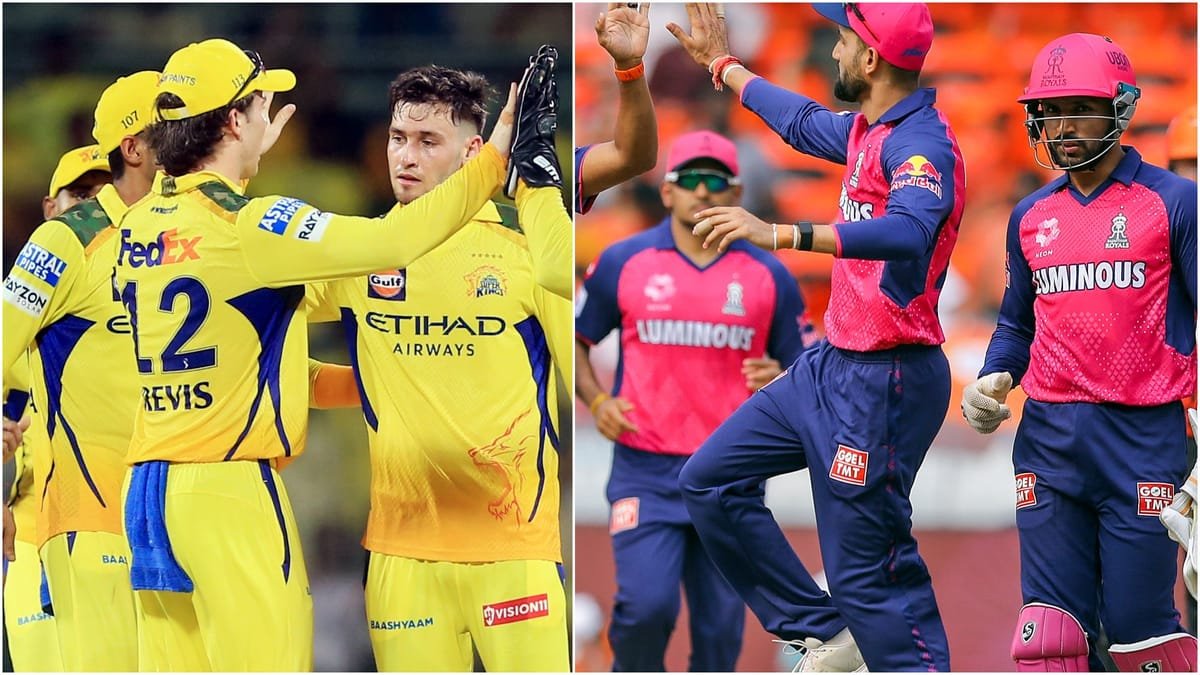 rr vs csk live score: चेन्नई की राजस्थान से टक्कर, क्या भावनाओं पर काबू रख पाएंगे सैमसन जडेजा? संभावित 11