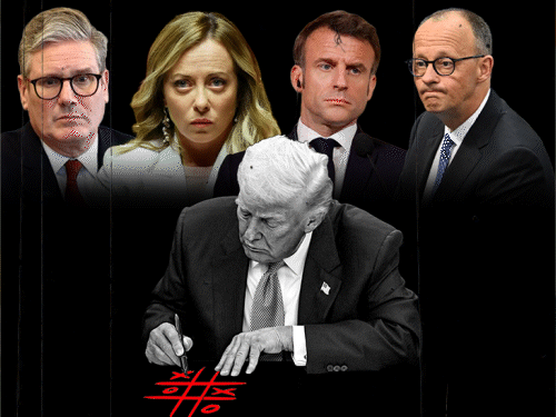 ईरान के साथ जंग में अकेले पड़े ट्रम्प:nato देश बोले ये हमारी लड़ाई नहीं, होर्मुज का रास्ता खुलवाने से इनकार