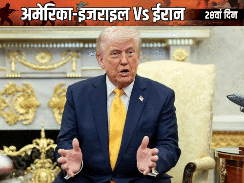 ट्रम्प बोले ईरानी ऊर्जा ठिकानों पर 10 दिन हमला नहीं करेंगे:ईरान के कहने पर 6 अप्रैल तक डेडलाइन बढ़ाई; दूसरी बार हमला टाला