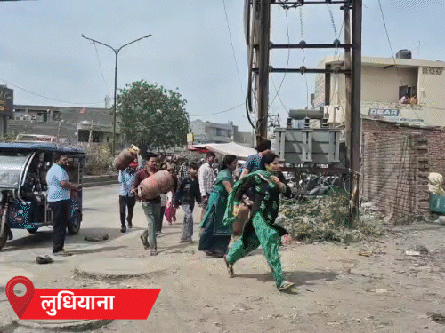 lpg संकट पंजाब में सिलेंडर लेकर भागते दिखे लोग:₹2 हजार का कॉमर्शियल सिलेंडर ₹4 हजार में बिक रहा; कांग्रेस का दिल्ली में चूल्हे लेकर प्रदर्शन