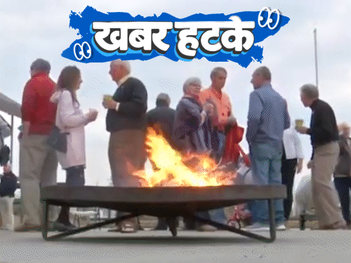 खबर हटके बदबूदार मोजे जलाकर गर्मियों का वेलकम:गले में कांटा फंसा तो खुद अस्पताल पहुंची चिड़िया; अंतरिक्ष में मिला पानी से भरा बादल