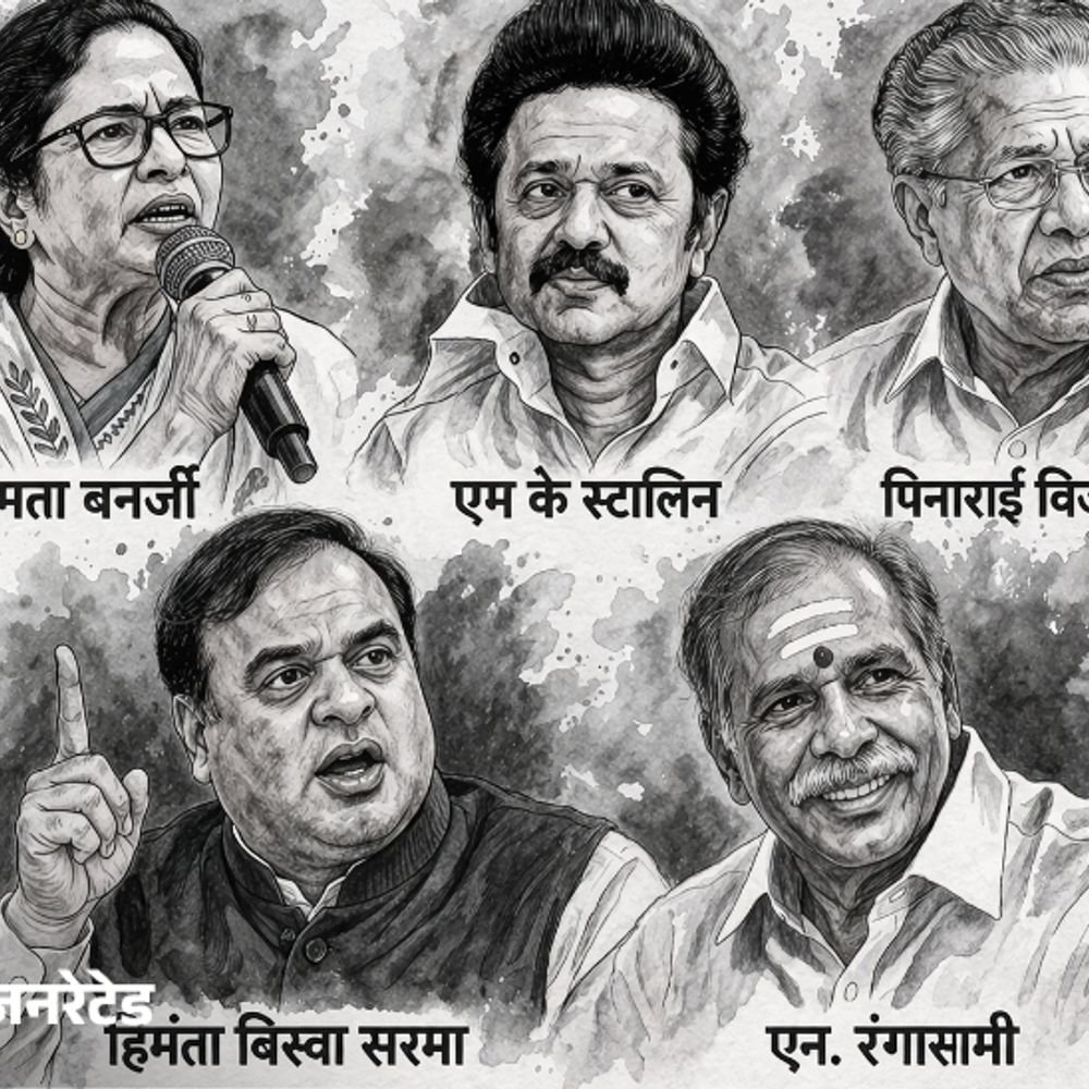 dmk का मेनिफेस्टो जारी, महिलाओं को ₹8000 का कूपन देगी:इससे टीवी फ्रिज खरीद सकेंगी; पश्चिम बंगाल में चुनाव आयोग ने 173 थानों के इंचार्ज बदले