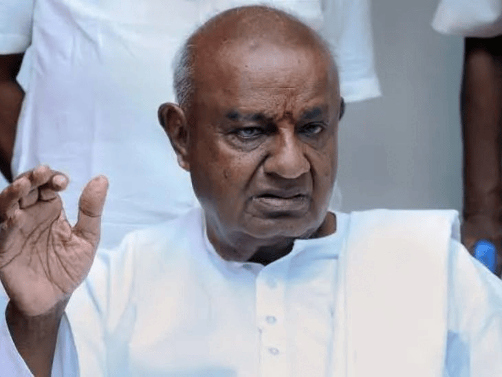 पूर्व pm देवगौड़ा ने राहुल के प्रदर्शन की आलोचना की:सोनिया को लेटर लिखकर कहा संसद की सीढ़ियों पर चाय नाश्ते करना उसकी गरिमा कम करता है