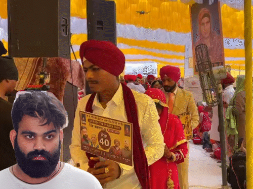 गैंगस्टर जग्गू भगवानपुरिया को समाज सेवा का शौक जागा:माता पिता की याद में 100 जोड़ों की शादी कराई; कांग्रेस सांसद ने पूछा पैसा क्या उगाही से आया