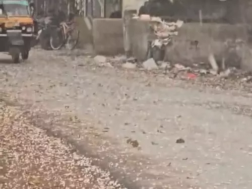 cg weather update: छत्तीसगढ़ में बारिश ओलावृष्टि का दौर जारी, आकाशीय बिजली गिरने की संभावना; अगले 24 घंटे के लिए ऑरेंज अलर्ट जारी