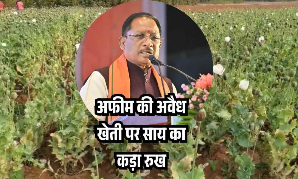 छत्तीसगढ़ में खेतों पर ड्रोन की नजर ! अफीम की खेती पर रिपोर्ट से पहले कलेक्टरों की बढ़ी टेंशन,प्रशासनिक हलकों में बेचैनी, लगने लगी अफीम की खेती की झड़ी…   