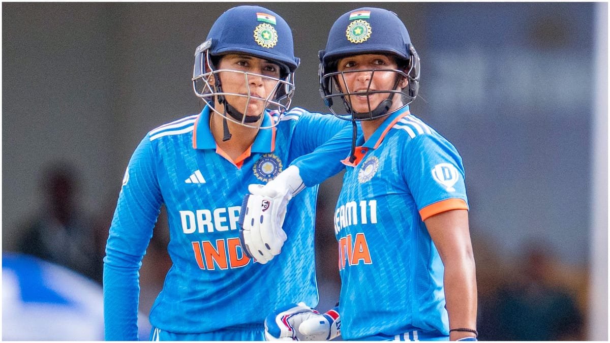 women's icc ranking: वनडे रैंकिंग में सातवें स्थान पर पहुंचीं हरमनप्रीत, मंधाना बल्लेबाजों में शीर्ष पर बरकरार