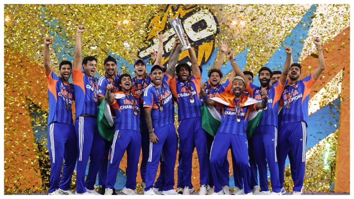 खिताबी जीत का सम्मान: t20 विश्वकप जीतने पर राज्यसभा में भारतीय टीम को दी गई बधाई, सभापति ने प्रदर्शन को सराहा