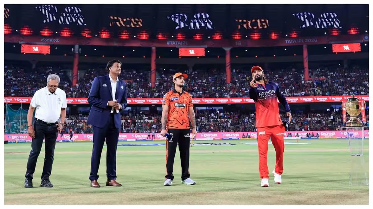 rcb vs srh: बंगलूरू भगदड़ में जान गंवाने वाले प्रशंसकों को दी गई श्रद्धांजलि, काली पट्टी बांधकर उतरे खिलाड़ी