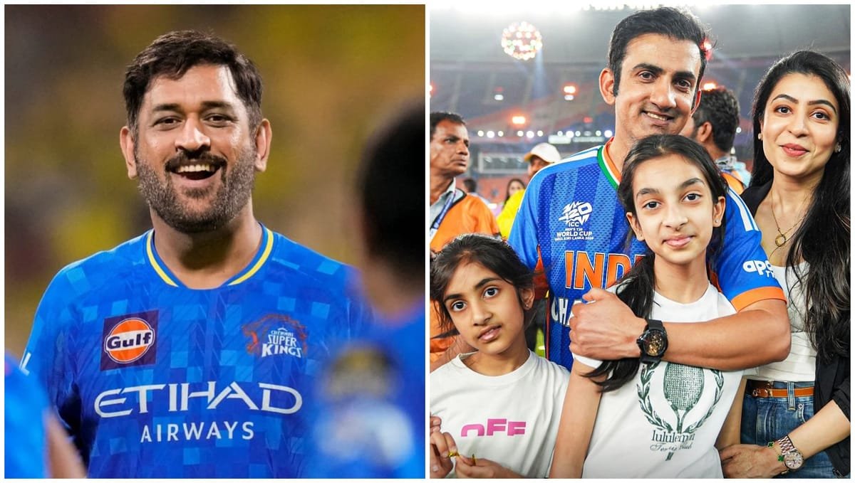 dhoni gambhir: धोनी के पोस्ट पर गंभीर का जवाब, बोले उम्मीदों का इतना बोझ होता है कि चाहकर भी नहीं हंस पाते