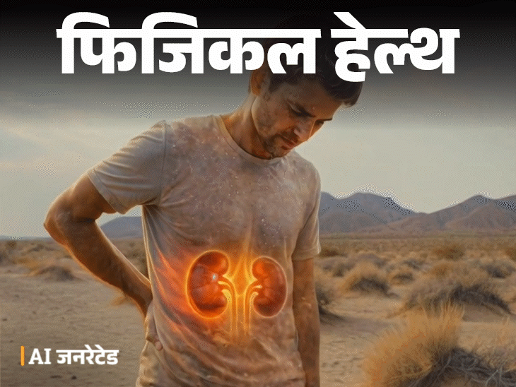 फिजिकल हेल्थ गर्मियों में बढ़ता किडनी स्टोन का रिस्क:डॉक्टर से जानें वजह, किसे ज्यादा जोखिम, बचाव के लिए 12 जरूरी सावधानियां