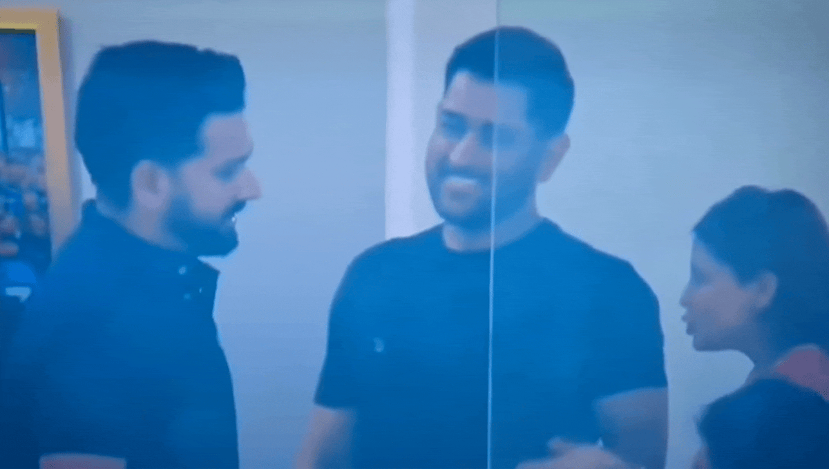 video: धोनी की पत्नी साक्षी क्यों चर्चा में? इस जश्न ने जीता फैंस का दिल; रोहित से कहा आप एकदम फिट दिख रहे हो