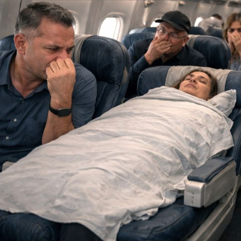 प्लेन में 13 घंटे रखा रहा महिला का शव:बदबू से यात्री परेशान, लेकिन फ्लाइट नहीं रोकी; टेकऑफ के 1 घंटे बाद मौत हुई थी