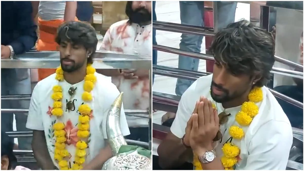 t20 wc: महाकाल के दर पर पहुंचे विश्वविजेता क्रिकेटर तिलक वर्मा, मन्नत पूरी होने के बाद लिया बाबा का आशीर्वाद