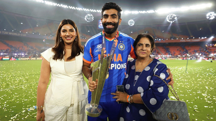 चैंपियंस ने परिवार के साथ मनाया जश्न: ईशान हार्दिक गर्लफ्रेंड के साथ दिखे, पत्नी नताशा के साथ मुस्कुराए गंभीर