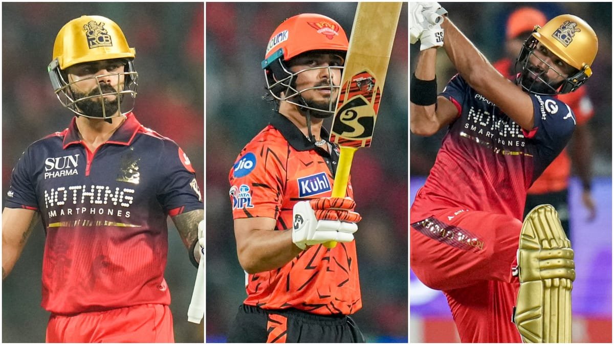 rcb vs srh: 16 ओवर में आरसीबी ने चेज किया 200+ रन का लक्ष्य, सीजन ओपनर में कोहली पडिक्कल और किशन के अर्धशतक