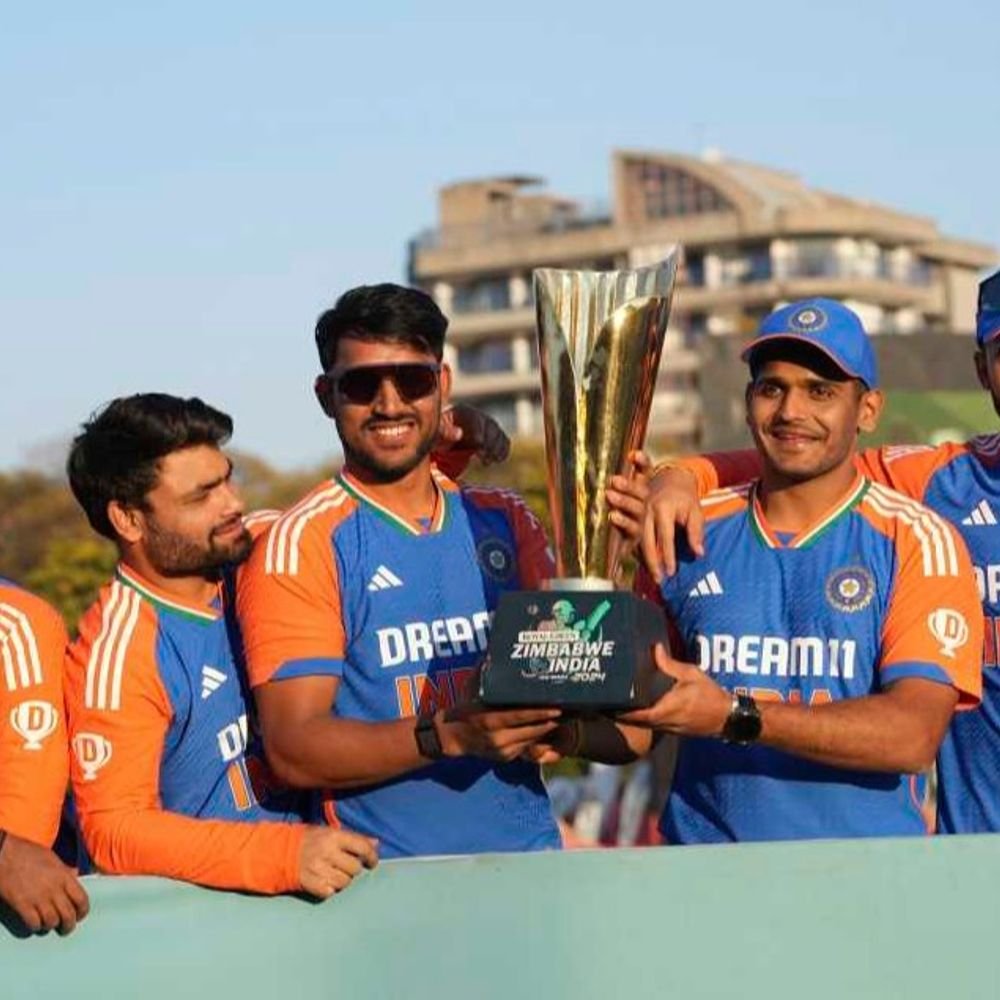 भारत जुलाई में जिम्बाब्वे का दौरा करेगा:23 तारीख से 3 टी 20 मैच खेले जाएंगे, हरारे में सभी मुकाबले होंगे