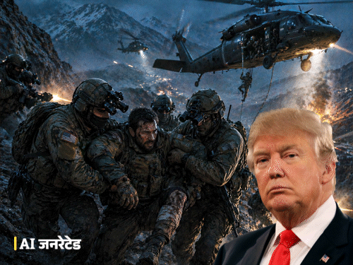 ईरान के पहाड़ों में छिपा था अमेरिकी पायलट:36 घंटे में दुश्मन के बीच से बचाया, ट्रम्प बोले यह इतिहास का सबसे साहसिक रेस्क्यू ऑपरेशन