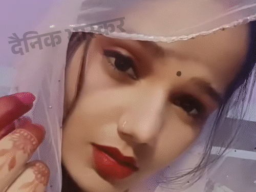 बुर्के में लूट आरोपी लड़की की पहली तस्वीर:पुलिस का दावा अयोध्या में ज्वेलरी लूटकर बॉयफ्रेंड के साथ भागना चाहती थी