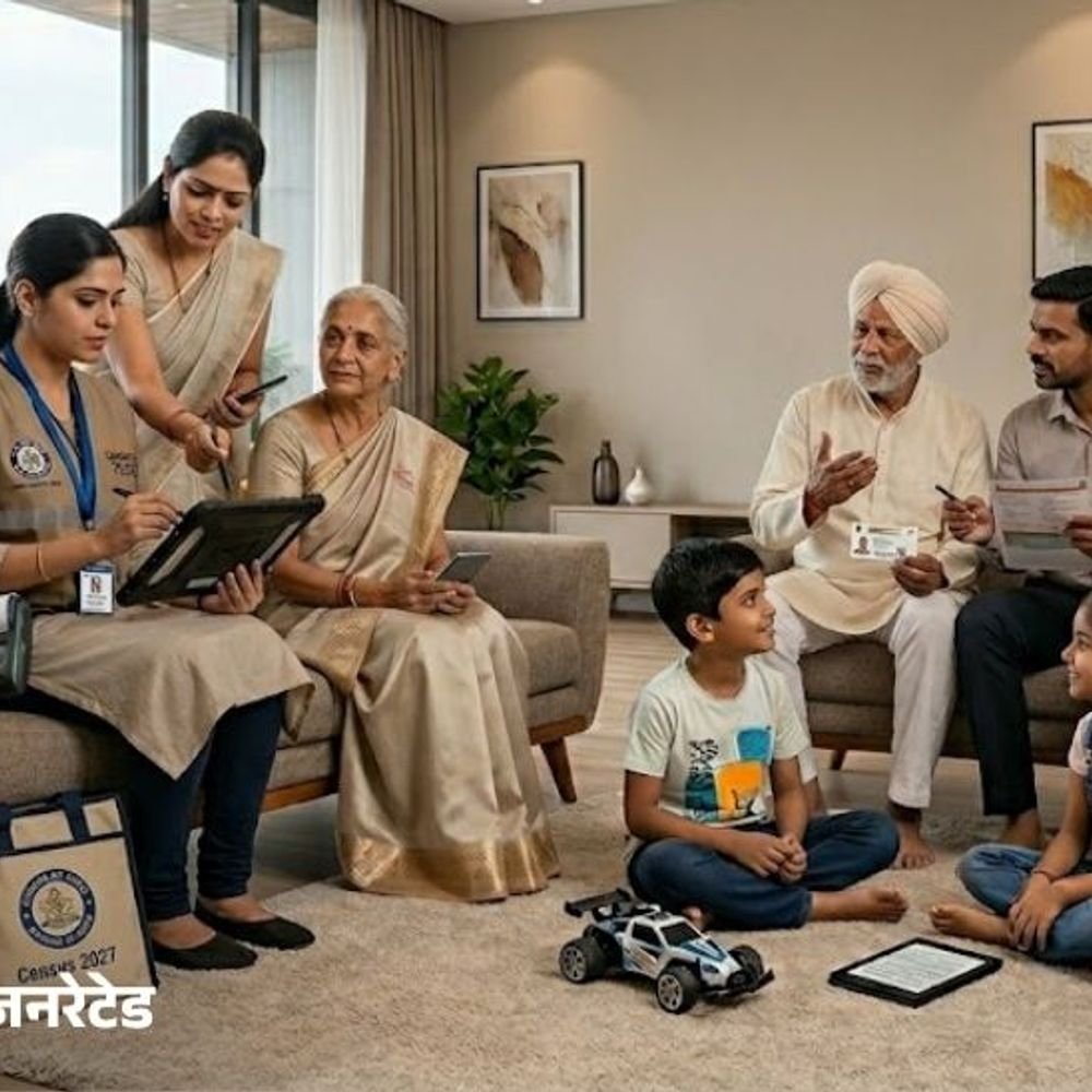 जनगणना आज से, pm ने ऑनलाइन फॉर्म भरा:कुल 33 सवाल; मोबाइल में fm का मतलब रेडियो, लिव इन कपल शादीशुदा माना जाएगा