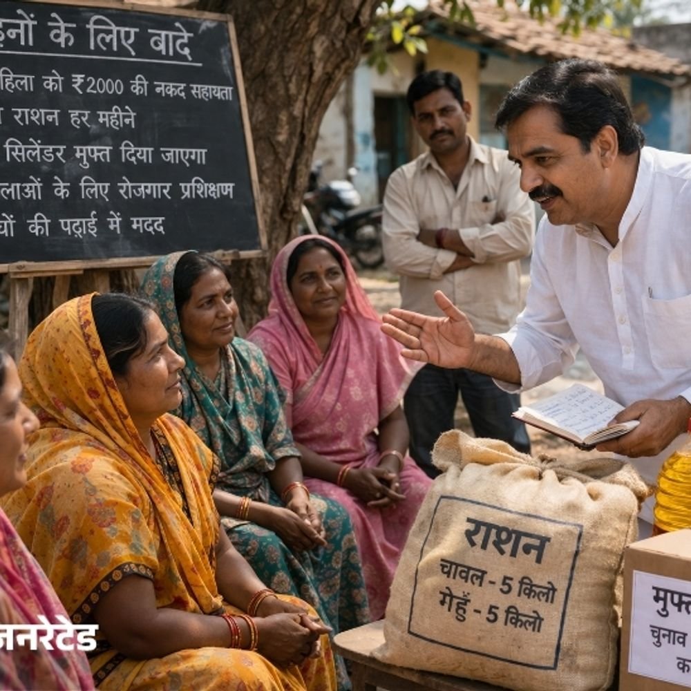 चुनावी रेवड़ियों से राज्यों का कर्ज बढ़ रहा:लाड़ली बहना के कारण mp का कर्ज रेड लाइन में, महाराष्ट्र में राशन किट योजना बंद