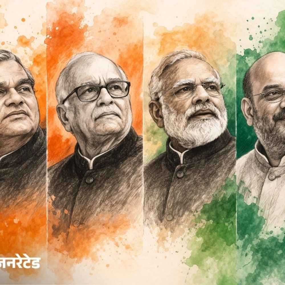 bjp का 47वां स्थापना दिवस, शाह बोले नेशन फर्स्ट हमारा मूलमंत्र:cm योगी ने झंडे के साथ सेल्फी ली; mp में 17 नए कार्यालयों का भूमिपूजन