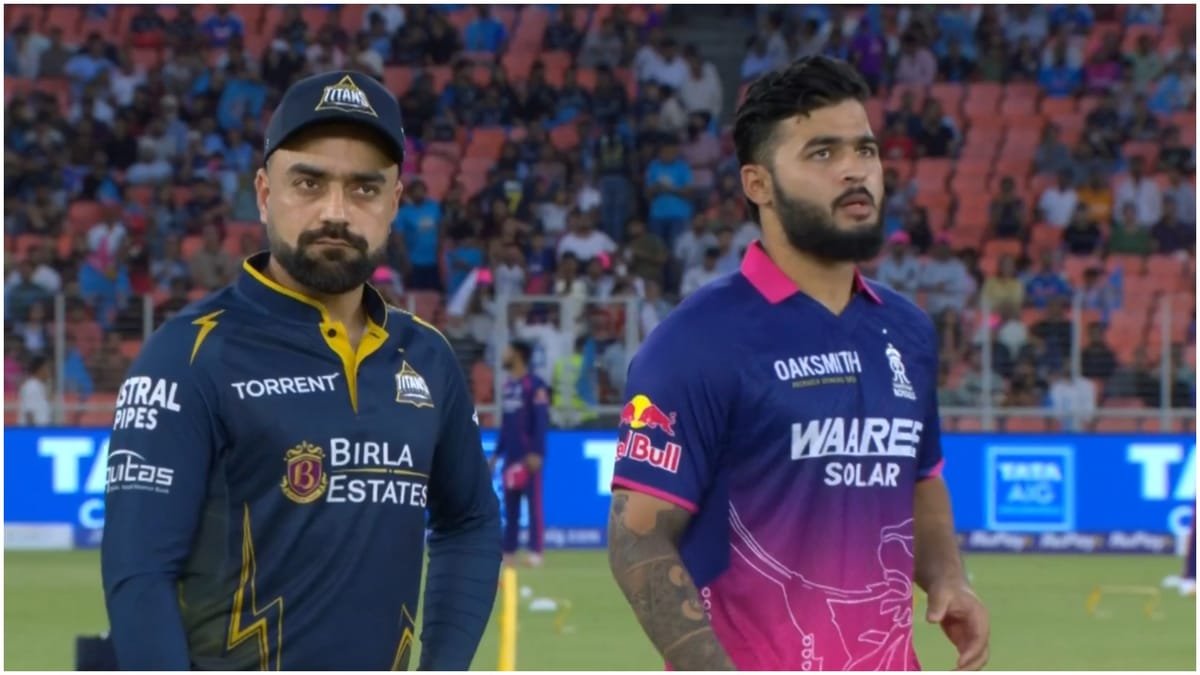 gt vs rr live score: राजस्थान की पारी शुरू, यशस्वी जायसवाल और वैभव सूर्यवंशी क्रीज पर; राशिद कर रहे कप्तानी