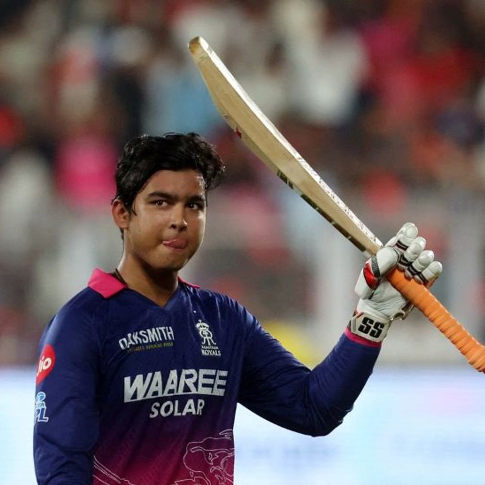 ipl में राजस्थान की लगातार चौथी जीत, बेंगलुरु हारी:वैभव ने 26 बॉल पर 78 रन बनाए, 7 छक्के लगाए; जुरेल ने भी फिफ्टी लगाई