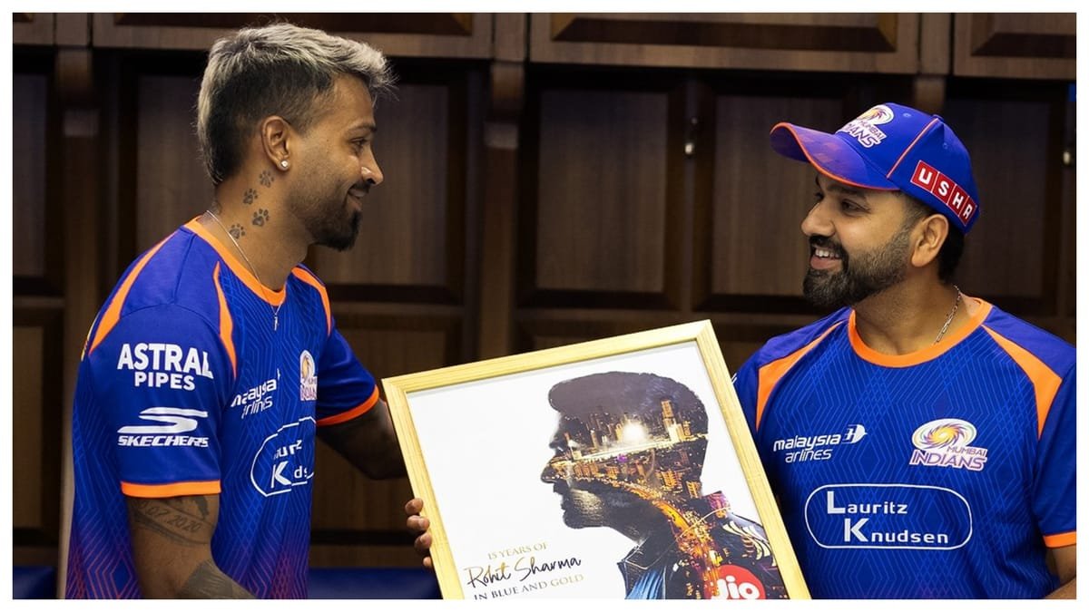 ipl 2026: मुंबई इंडियंस के साथ 15 साल पूरे करने पर हार्दिक ने रोहित को दी बधाई, बताया टीम की सबसे बड़ी प्रेरणा