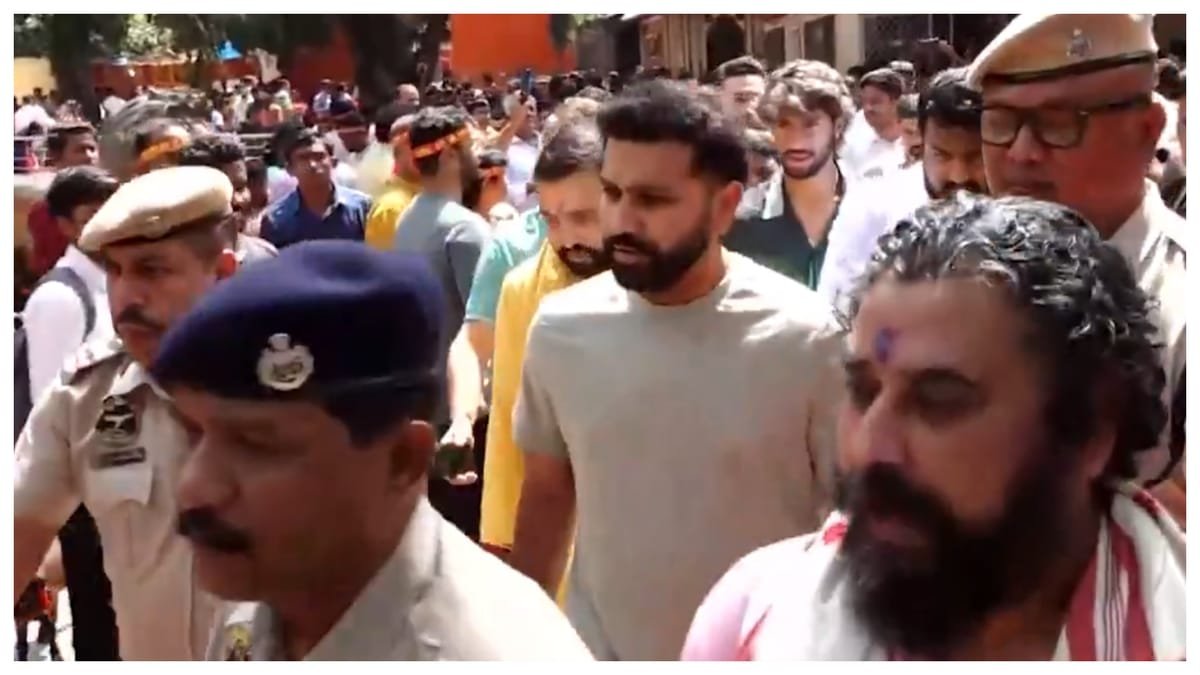 rr vs mi: रोहित शर्मा और तिलक वर्मा ने कामाख्या मंदिर के किए दर्शन, राजस्थान के खिलाफ मैच से पहले की पूजा