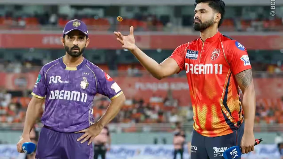 kkr vs pbks live score: कोलकाता को पहली जीत की तलाश, सामने पंजाब की चुनौती; मैच में बारिश डाल सकती है खलल
