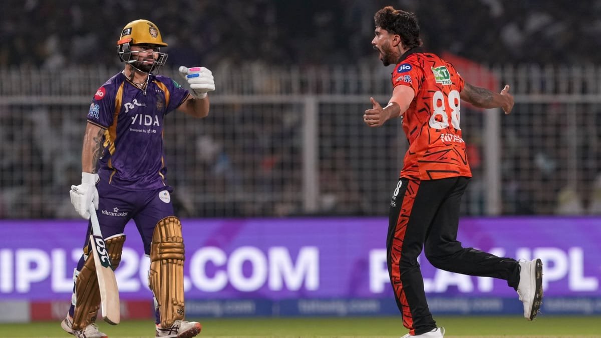 kkr vs srh: जीत की पटरी पर लौटी हैदराबाद, 2012 के बाद पहली बार कोलकाता सत्र के लगातार दो ओपनिंग मैच हारी