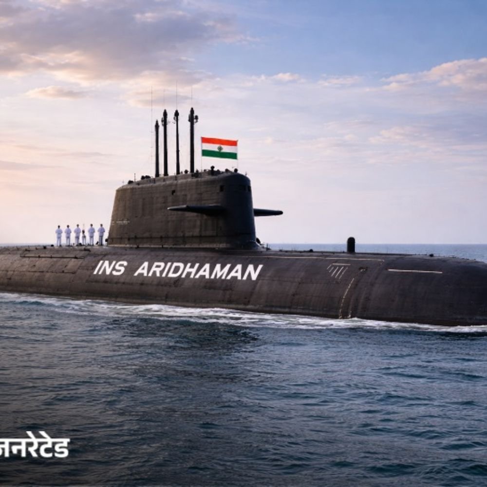 भारत को मिली तीसरी परमाणु सबमरीन:अरिहंत और अरिघात के बाद ins अरिदमन नौसेना में शामिल, परमाणु शक्ति बढ़ी
