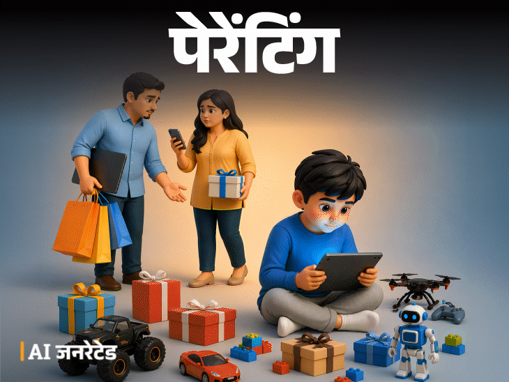 पेरेंटिंग जॉब के साथ बच्चे को वक्त नहीं दे पाते:वो जिद्दी हो रहा है, अपनी डिमांड पूरी करने के लिए ब्लैकमेल करता है, क्या करें?