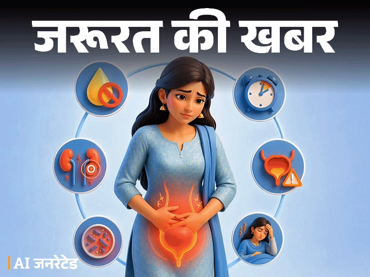 जरूरत की खबर महिलाओं के लिए यूरिन रोकना खतरनाक:ब्लैडर को गंभीर नुकसान, बढ़ता इंफेक्शन का रिस्क, टॉयलेट हाइजीन के 11 टिप्स